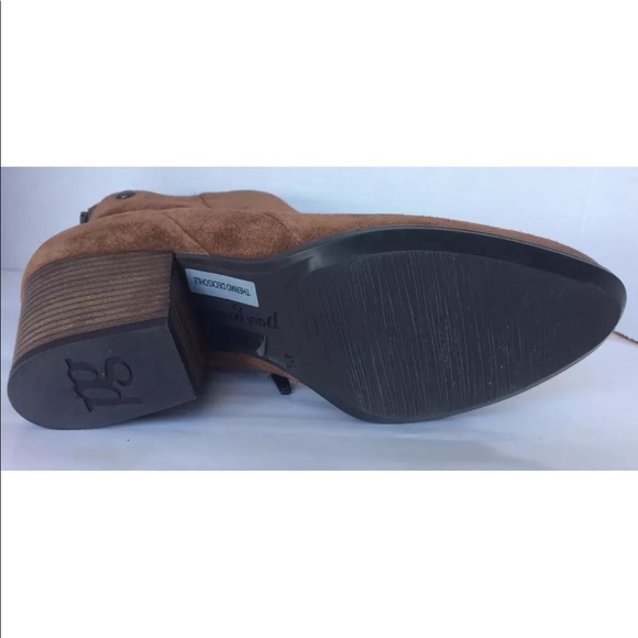 COPY - Paul Green women Brown Suede Ankle Boot Block heel 10 - Picture 12 of 12